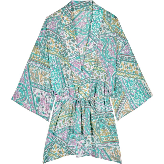 BA&SH Kimono False Vert Size: S | Light Jackets Outlet | Dames | Blauw