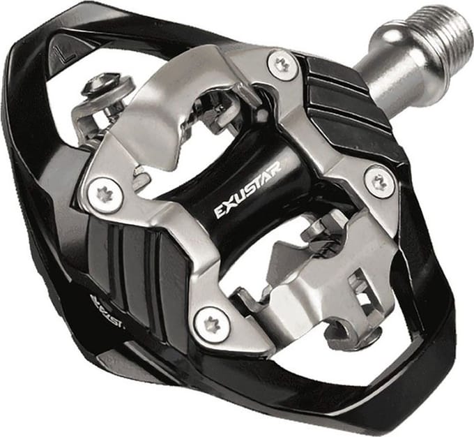 Exustar E-pm242 Pedalen Zilver