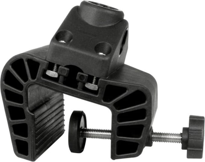 Scotty Portable Clamp Mount Nylon w/241 Side/Deck Mount - Zwart