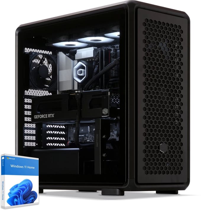 Sedatech Pro Gaming PC Waterkoeling Premium Modular • Intel i7-14700KF 20x 3.4GHz • Geforce RTX5080 • 32Gb DDR5 • 2Tb SSD M.2 • WiFi • Bluetooth, USB C • Windows 11 • Desktop computer