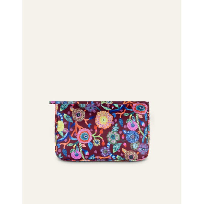 Oilily Colle Cosmetic Bag- maatOne size Tawny Port