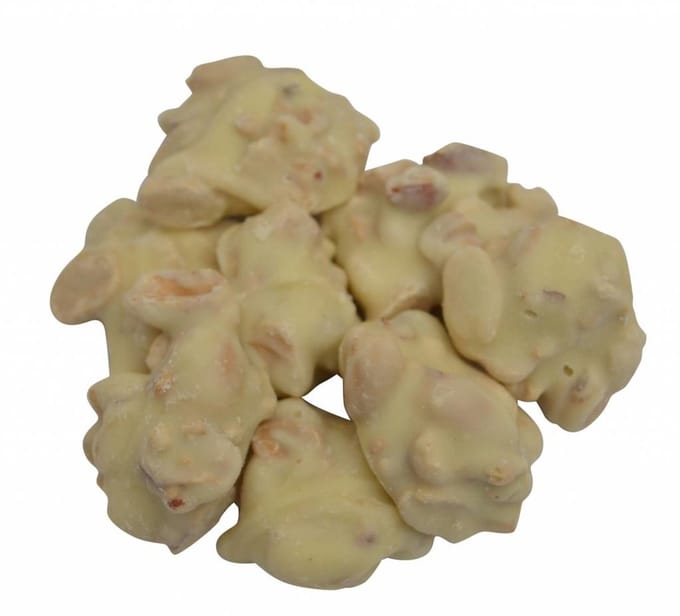 De Kruidenbaron - Choco pindarotsjes wit - zak 250 gram
