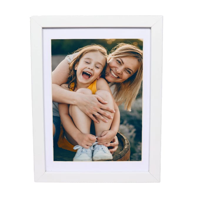 BASIC M043 - Fotolijst - 15x21 cm - MDF - Wit