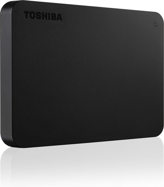 Toshiba Canvio Basics - Externe harde schijf - 2TB - Zwart