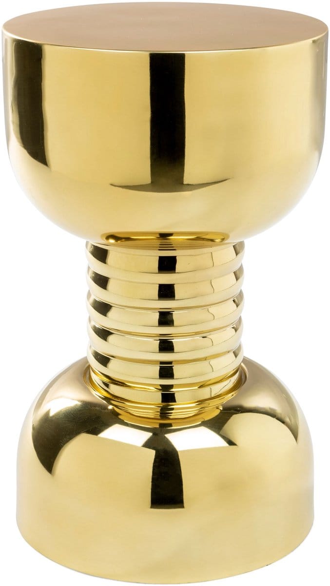 Bold Monkey Gonna Make You Sweat Bijzettafel Rond 29 cm Metaal Goud