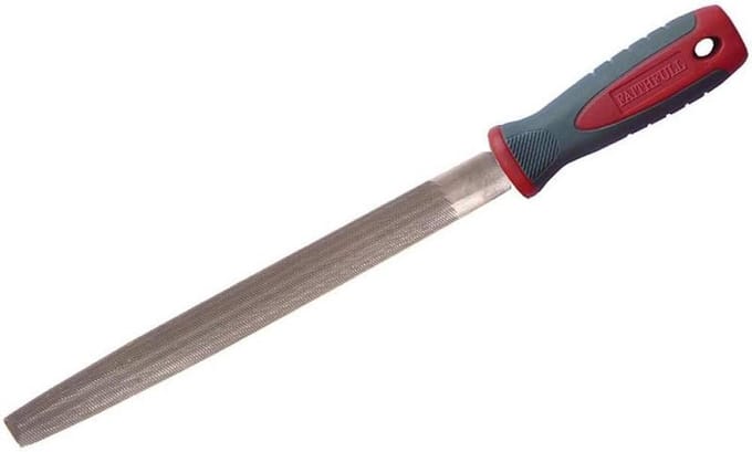 Halfronde Vijl 300mm Tweede Graad voor Metaalbewerking
