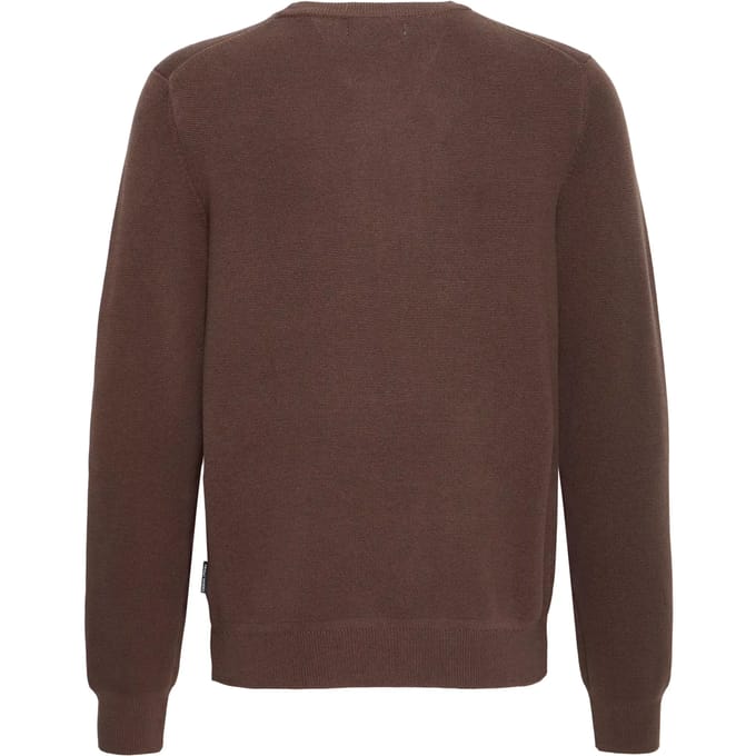 Gebreide pullover met ronde hals, model 'THEO'