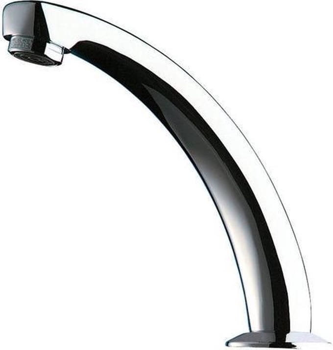 Gegoten vaste uitloop M1/2 L.140 H.120 regelb. straalbreker