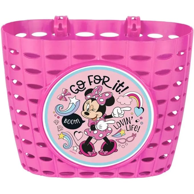 Disney Fietsmand Meisjes 20 Cm Roze