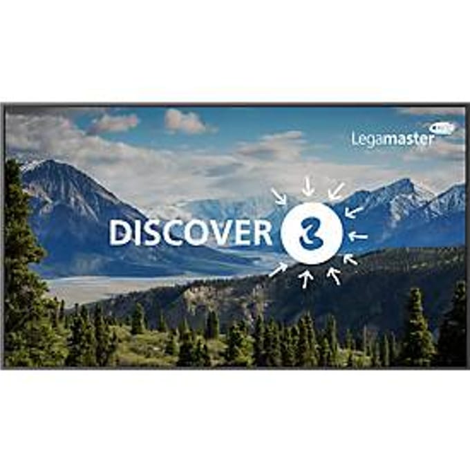 Legamaster Large Format display Energielabel: C (A - G) 75 inch 3840 x 2160 Pixel 24/7