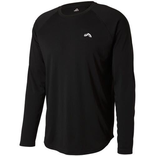 CRIVIT Heren sportshirt (Zwart, M)