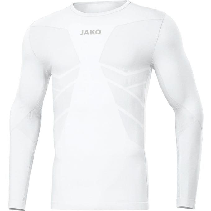 Jako Comfort 2.0 Longsleeve Heren - Wit | Maat: M