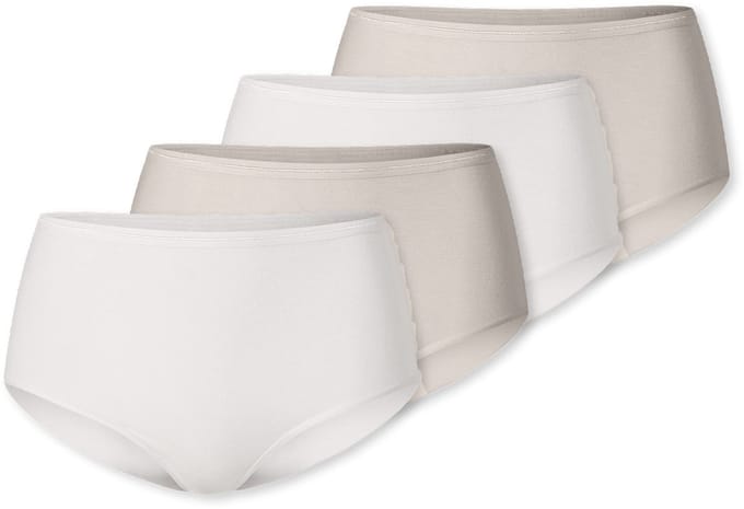 Schiesser Dames midi slip 4 pack Modal Essentials