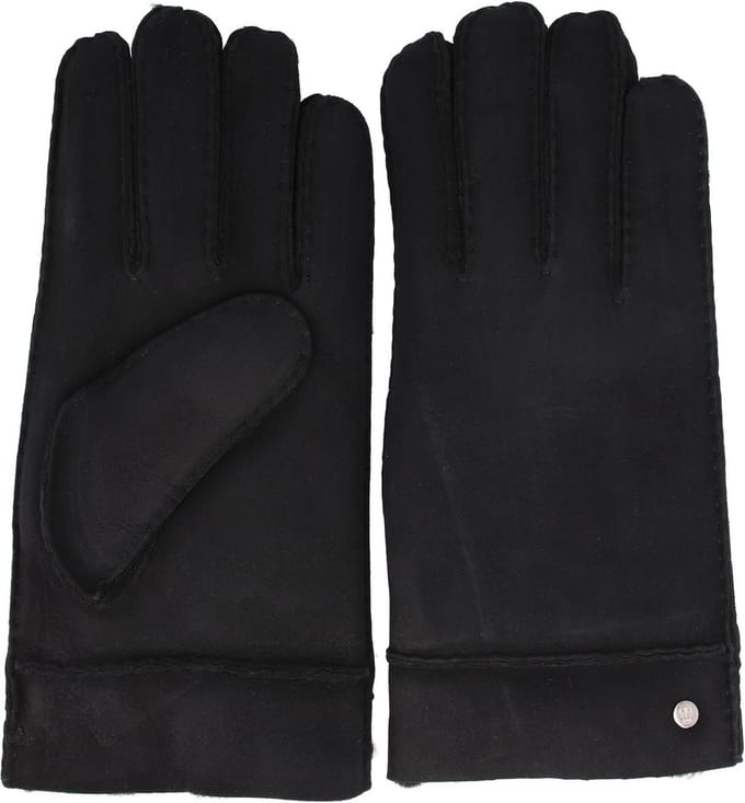 Roeckl Handschoenen Lammy heren 8.5 - zwart Leer - zwart