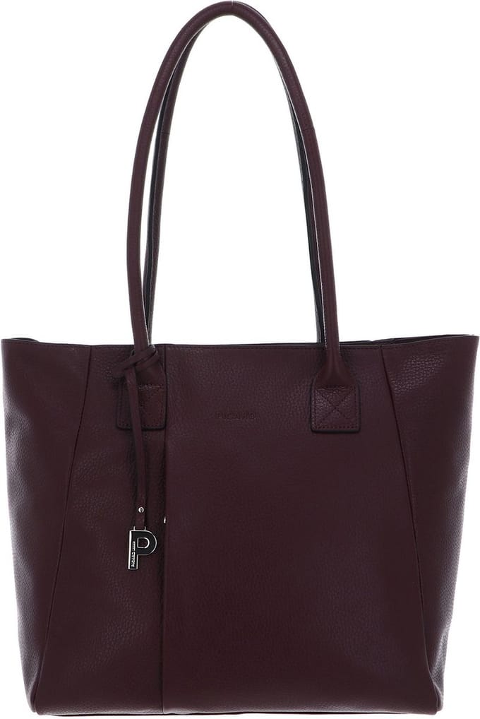 PICARD Leren Schoudertas Pure Shopper Chianti (rood)paars