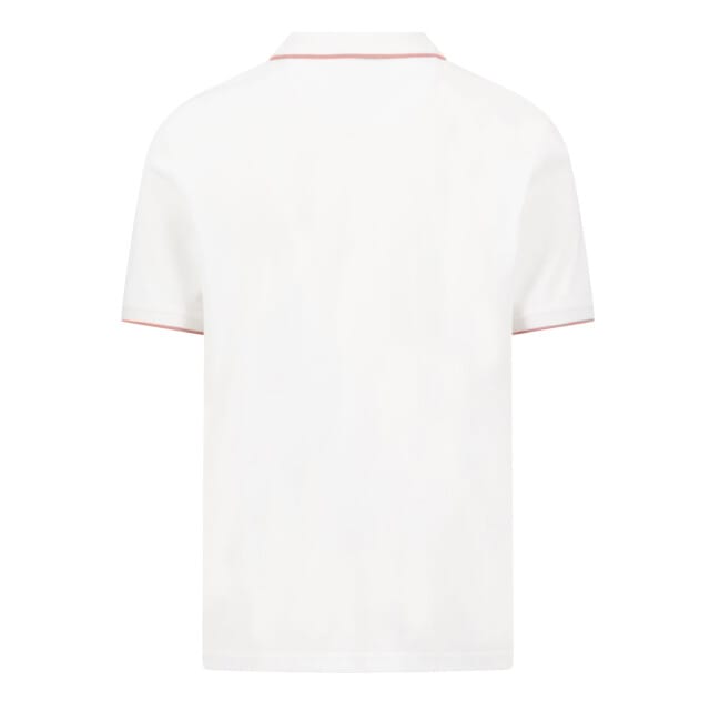 Fynch Hatton - Polo Korte mouw - Mannen - L - Wit - Katoen - 1613-1801