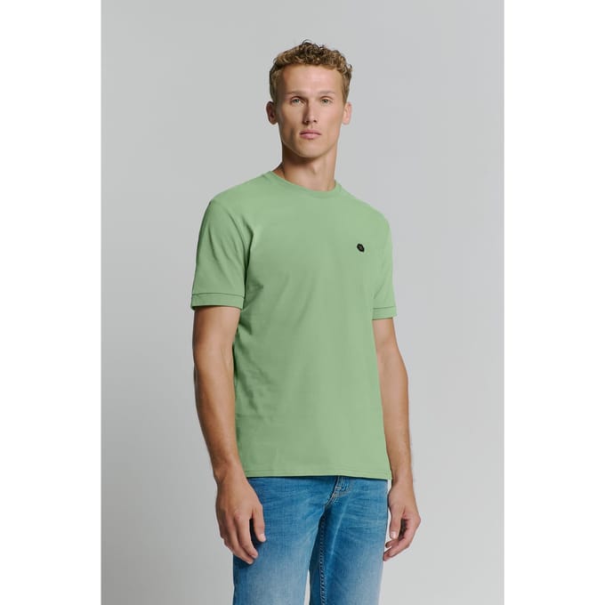 No Excess T-shirt Crewneck Peached Green Größe: S | Basic T-Shirts Outlet | Herren | Grün