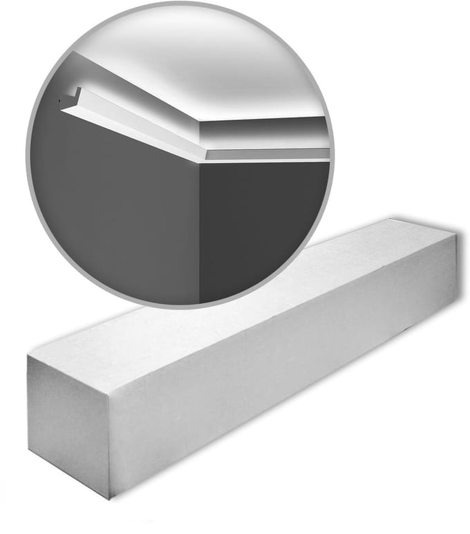 Orac Decor CX189-box AXXENT 1 doos 25 stukken Kroonlijst 50 m