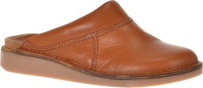 Leren pantoffel muil Toprock 6000 cognac 45