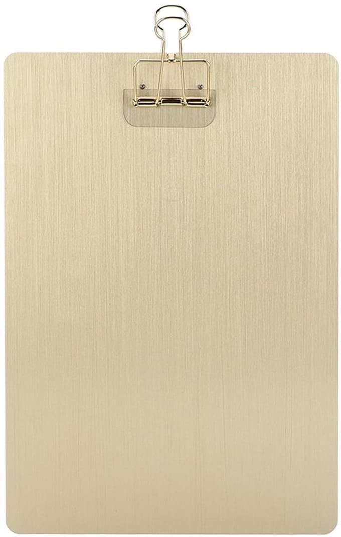 Dailygoods- Klemborden A4 - Ophangbaar - IJzer - Draagbaar - Robuust