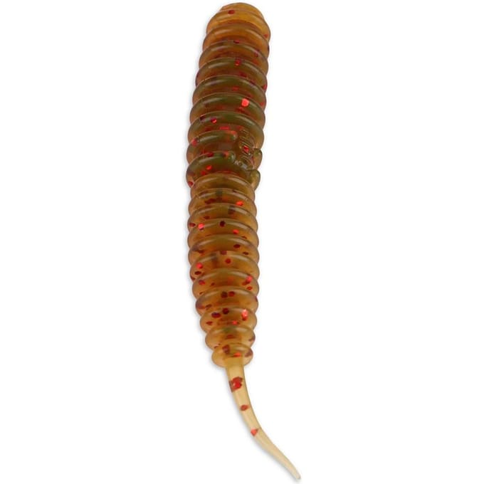 20pcs Appâts de Pêche Vers Vivants Souples Boîte Accessoire d'Équipement (marron) brown