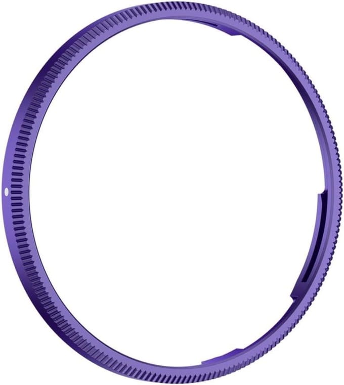 Lens Decoratiering - Ring Cap - Camera Personaliseren - Aluminiumlegering - 56 x 4.3 mm - Paars