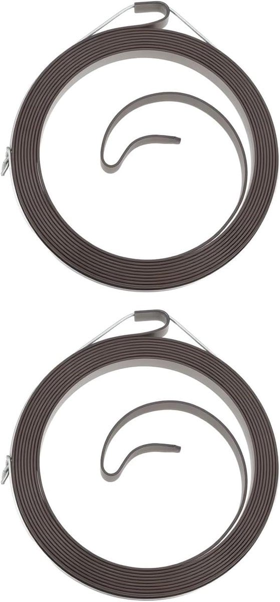 Starter Veer - Terugslagveer - Motor Starten - Stalen Constructie - 2 Stuks - Metaal