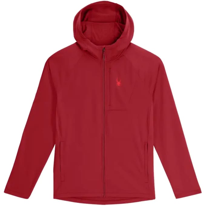 Hooded fleece Spyder Gridweb