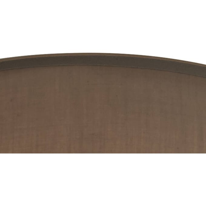 Searchlight Gianna plafondlamp, grijs/wit, textiel, Ø 50 cm