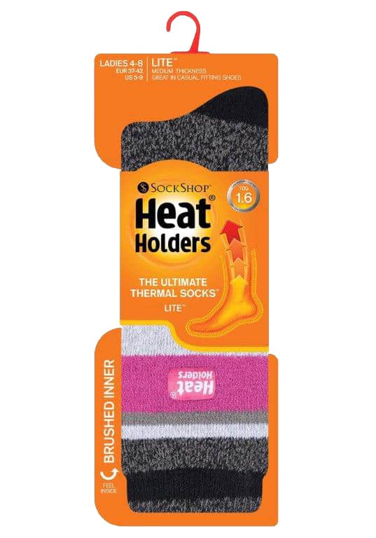 Heat Holders Thermische sokken met dun patroon voor dames - Remmendon