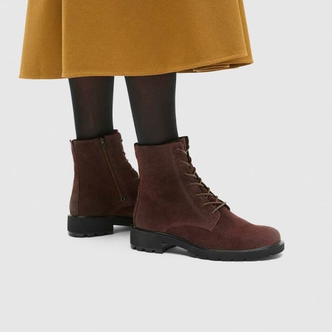 Ecco Metropole Vienna dames veterboot - Bordo - Maat 42