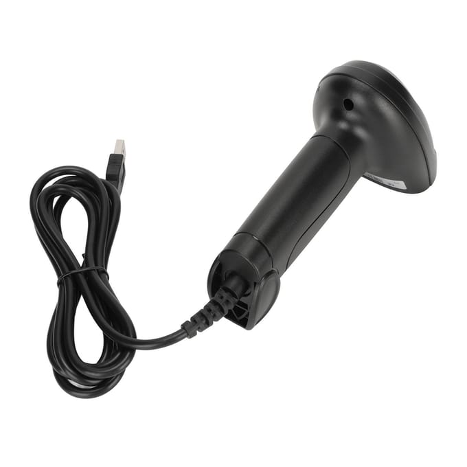 Draagbare Barcode Scanner Snelle Scanning IP54 Waterdicht Ergonomisch Ontwerp USB Barcode Scanner voor 1D 2D Barcode QR gray