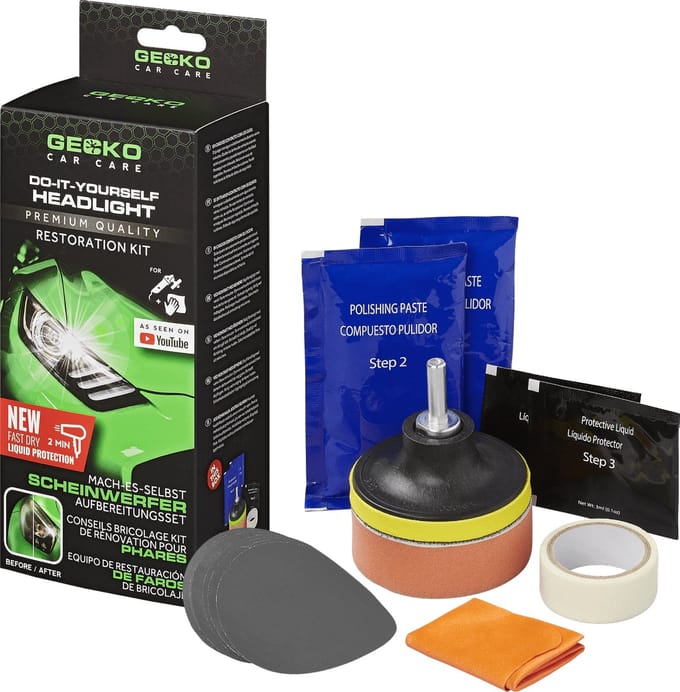 Gecko Koplamp Reparatie Set