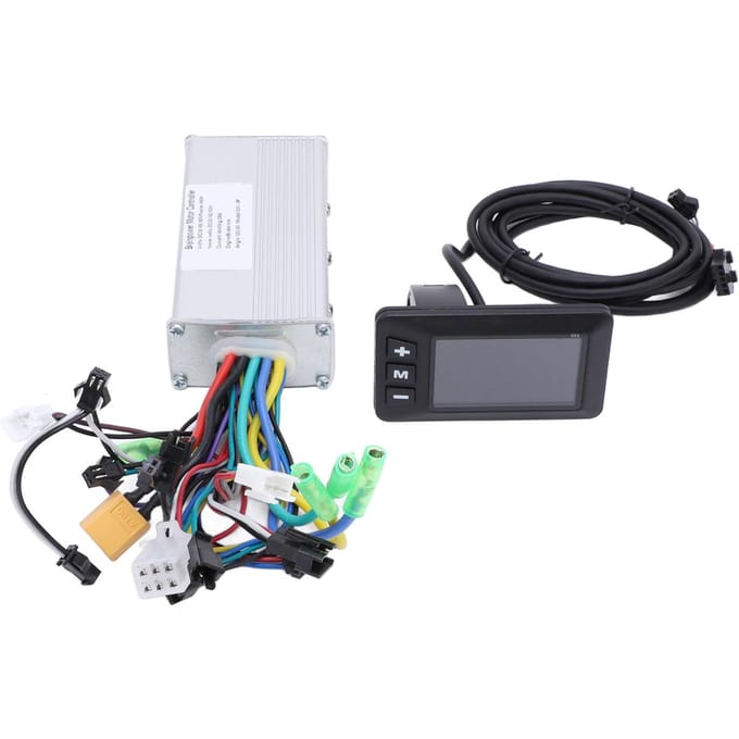 36V 48V 60V 500W 28A Sinusgolf 3 Modus 5530 Borstelloze Controller G51 LCD Display Bedieningspaneel voor white