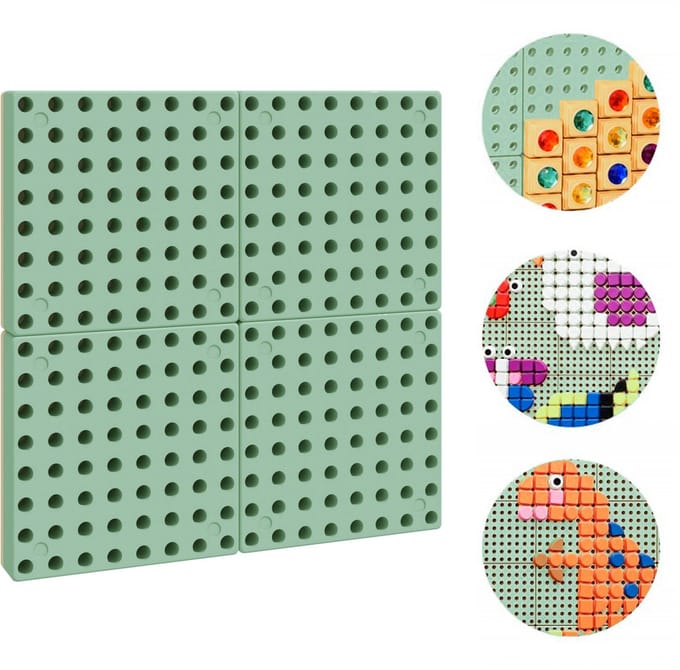 Masterkidz Wandpaneel Science Board Creative Stem Buitenbord + Montagepaneel 40 X 40 (cm) - UNI