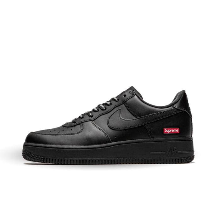 Lage Sneakers Nike Air Force 1 Low Black Supreme