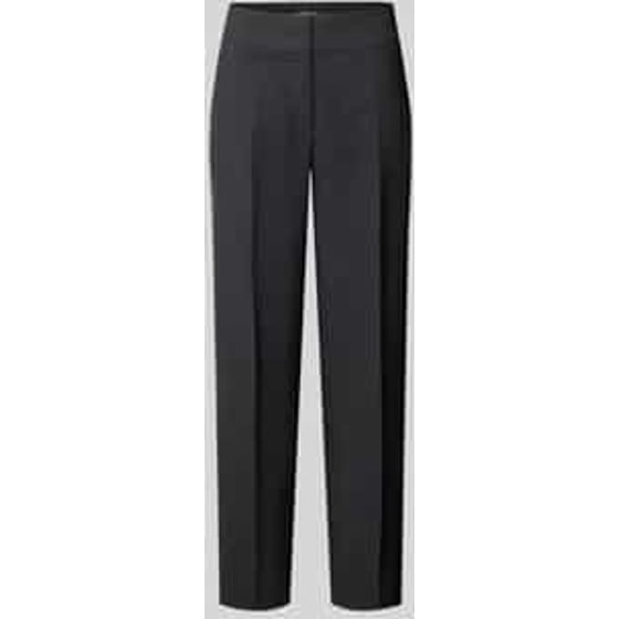Stoffen broek met persplooien