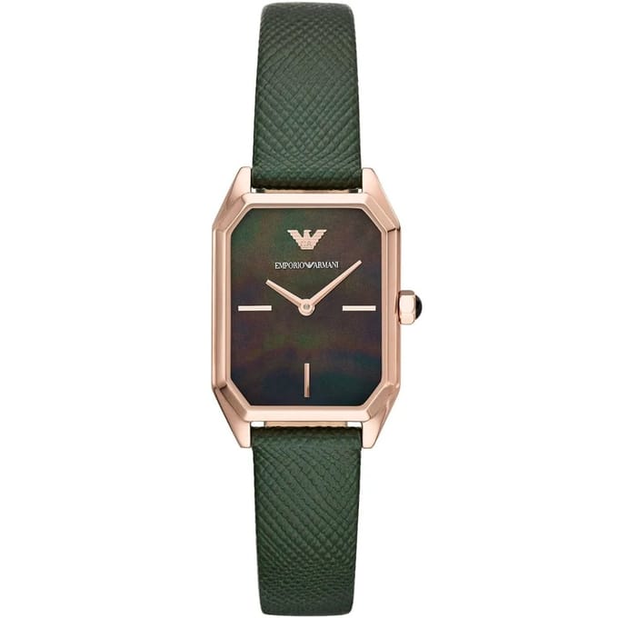 Emporio Armani AR11149 Gioia Groen Dames Horloge