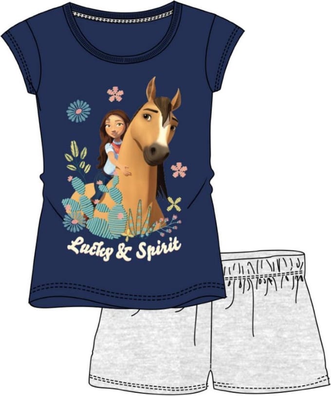 Spirit pyjama - korte mouw - maat 116 cm / 6 jaar