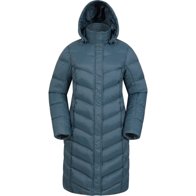 Mountain Warehouse Dames/Dames Alexa gewatteerde jas (Donkerblauw)