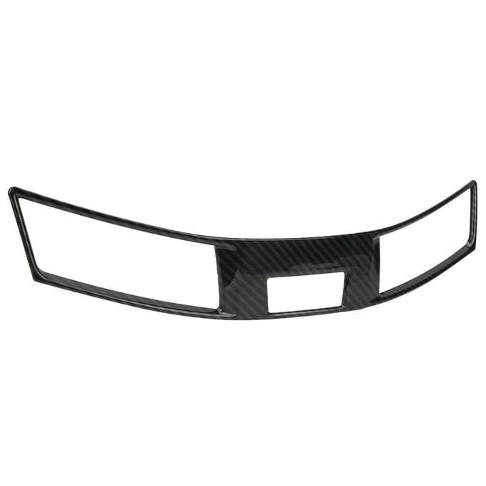 Middenconsole Midden Ventilatieuitlaat Frame Cover Sierlijst Past voor Nissan Navara Frontier NP300 2015?2019 black