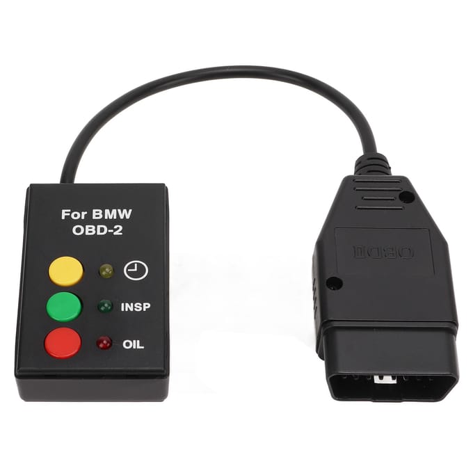 OBD2 Reset Olie Service Licht Tool 16PIN 3 Knop Multifunctioneel Vervanging voor Land Rover black