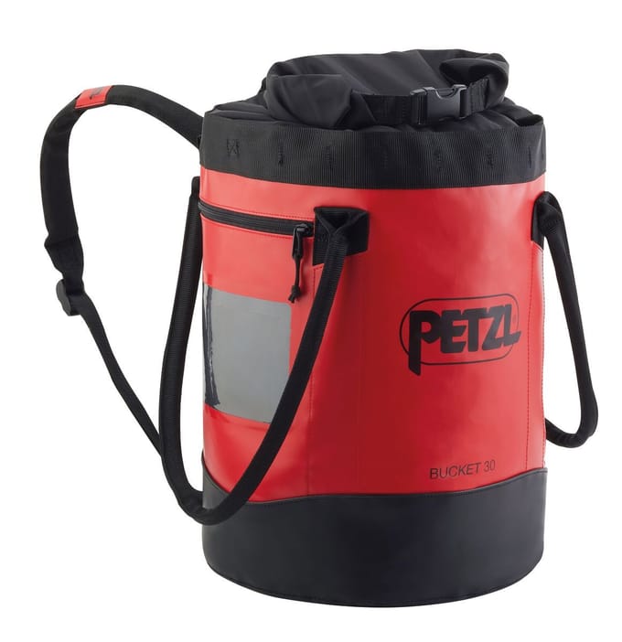 Petzl Bucket 30Ltr. - S00130 - Maat: 15 L30 L45 - rood/zwart