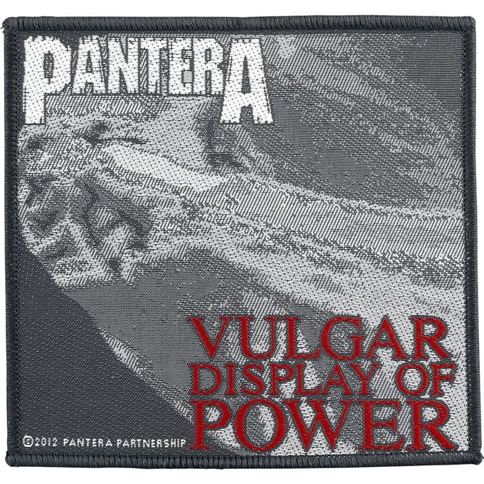 Pantera Patch - Vulgar display of power - voor Geen - meerkleurig