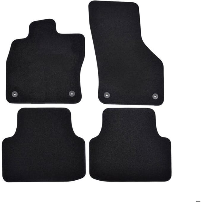JJ Automotive -Tapis de sol Cupra Leon depuis 2020 Noir - 4 pièces - Renforcé noir