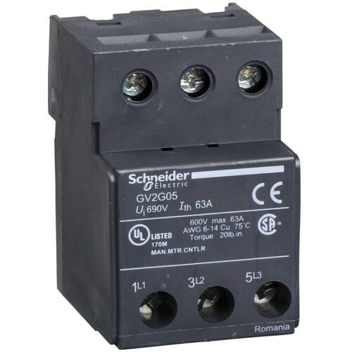 Schneider Electric GV2G05 Aansluitblok voor verzamelrails Aansluitmodule 1 stuk(s)