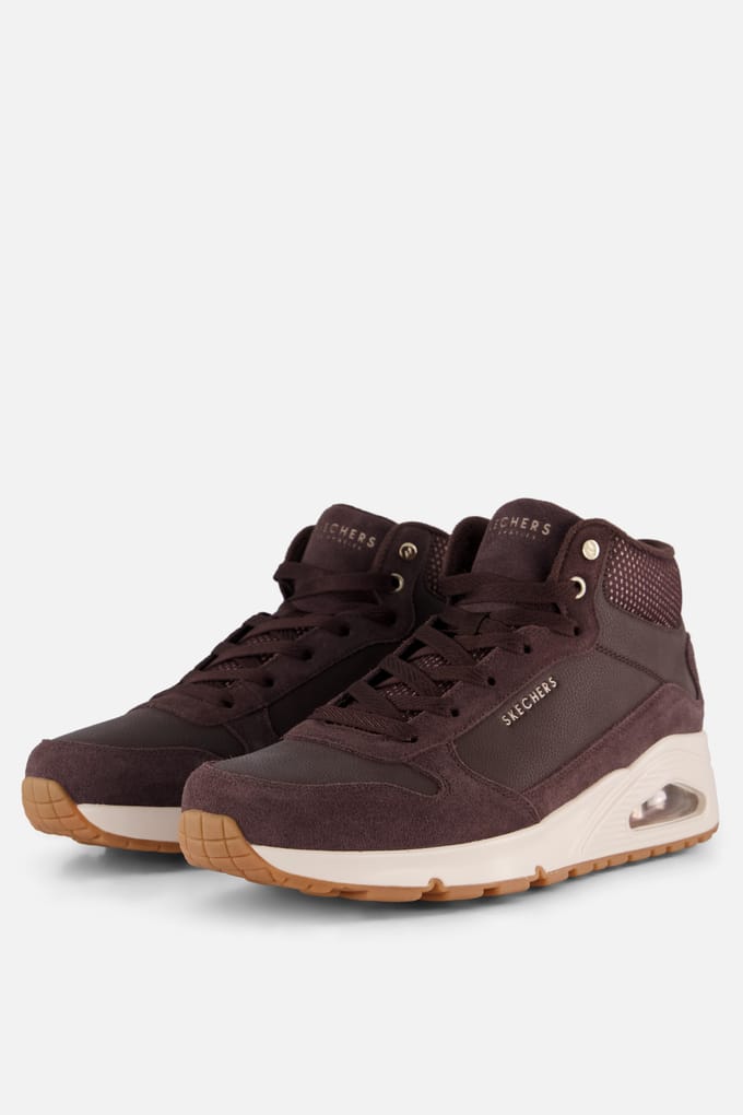 Skechers Skechers Uno Stacre Shine Veterboots bruin