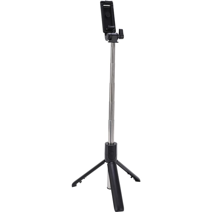 Perche à selfie trépied à rotation 360 degrés avec télécommande sans fil Bluetooth 5 sections télescopique selfie pour téléphone