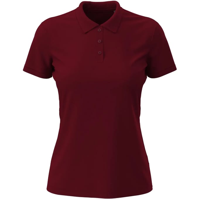 Stedman Lux Polo Women S9160 - Bordeaux - M