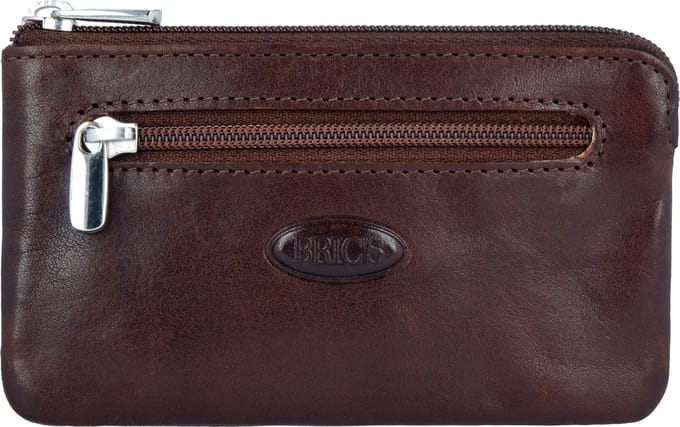 BRIC'S Leren Sleutelgeval Monte Rosa Key Case Brown Bruine
